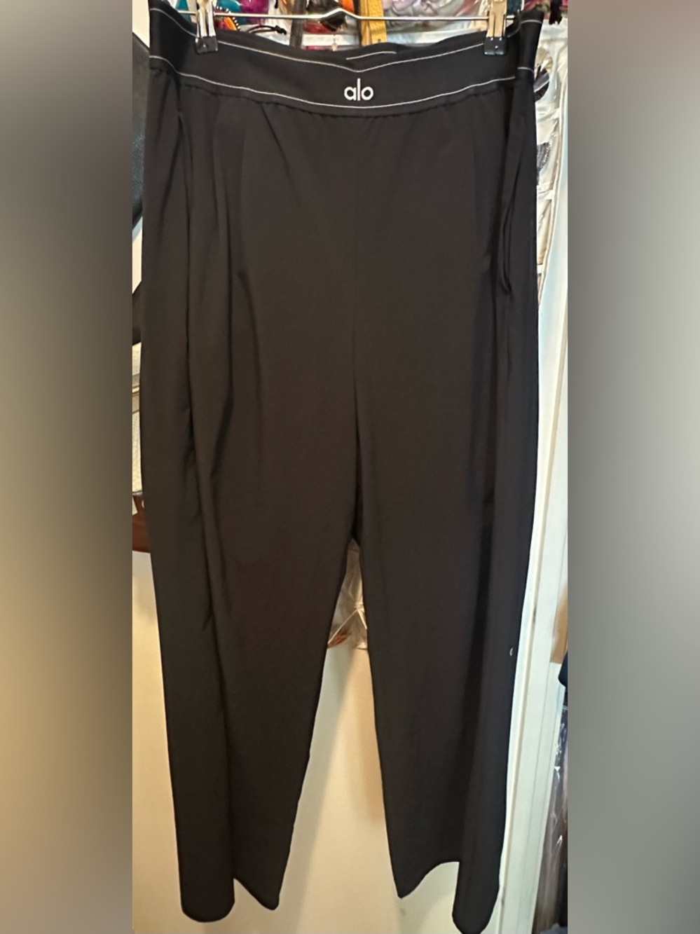 Alo Black Suit Up Trouser (regular) size Large